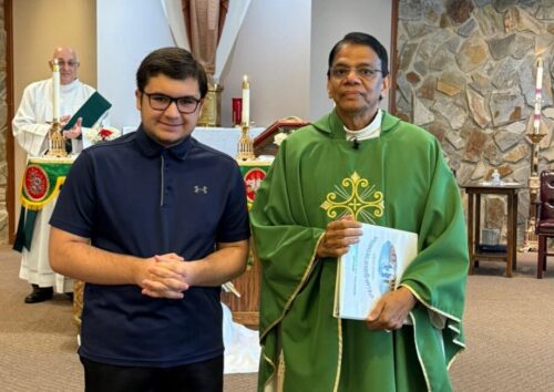 New Lector Joins Ministry