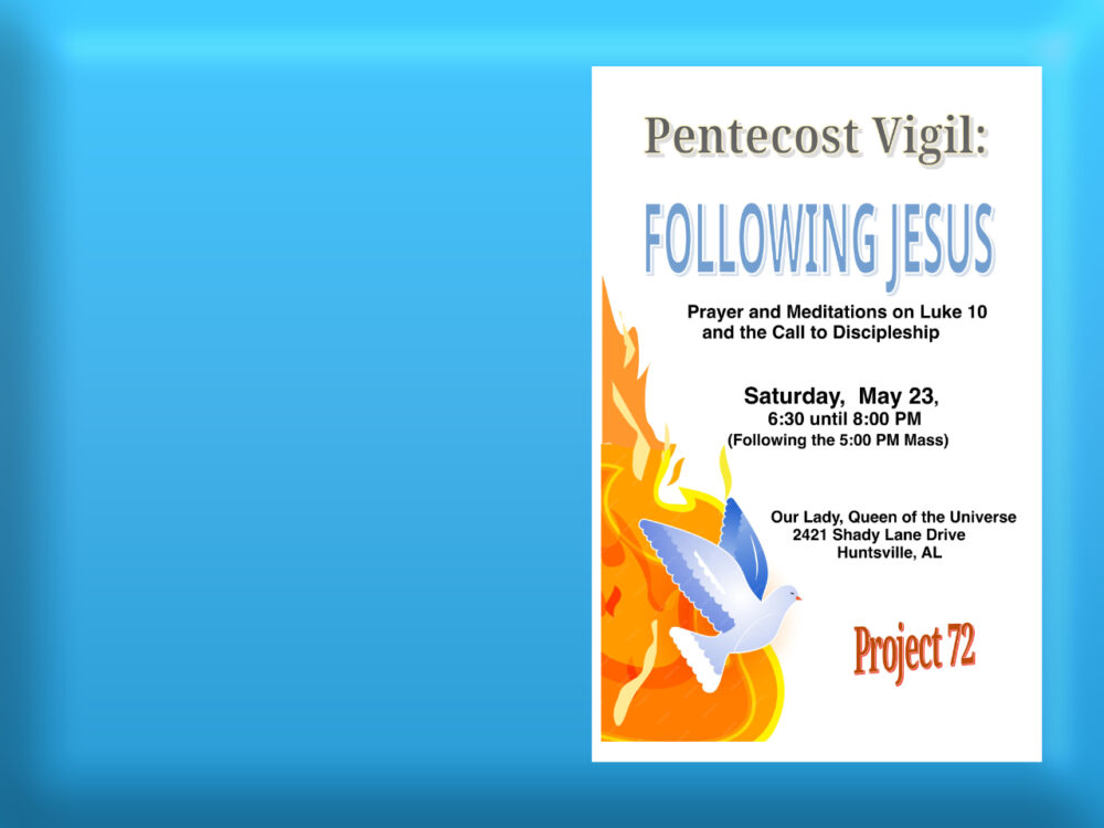 Pentecost Vigil: Luke 10